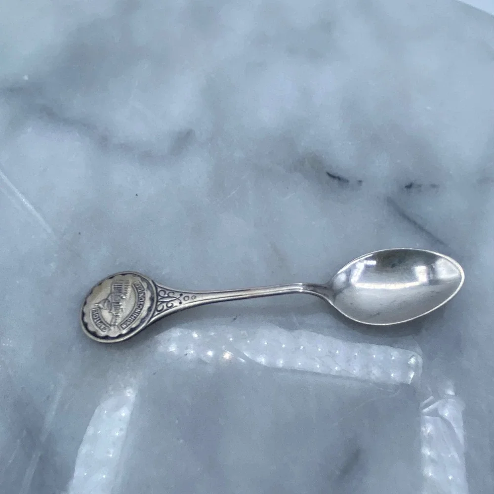 Bruce Sterling Souvenir Spoon Silver Washington DC Capitol Vintage 3.5